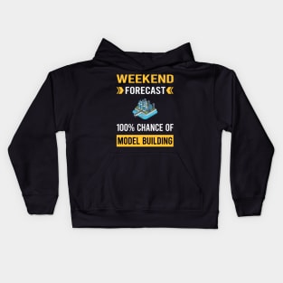 Weekend Forecast Model Building Builder Kids Hoodie